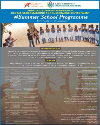 Summer School Programme 2018